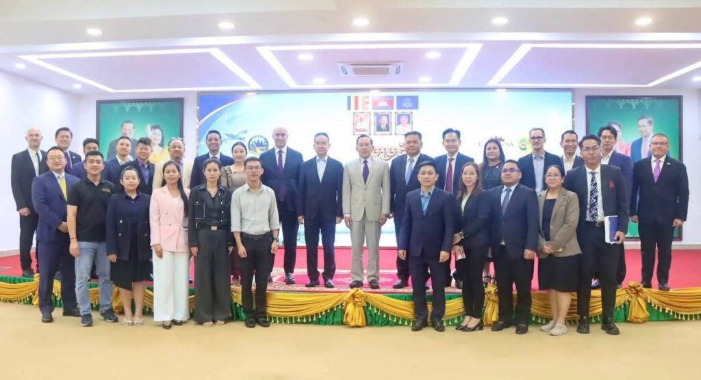 កិច្ចប្រជុំពិភាក្សាជាមួយបណ្តាក្រុមហ៊ុនអាកាសចរណ៍